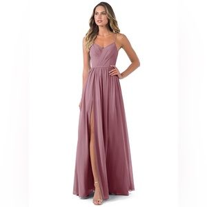 Azazie Cora Dress - Vintage Mauve